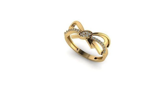 Casamento anel namorados platina joalheria ouro luxo noivado brilhante diamante moda beleza amar argolas 3d print model - Mito3D