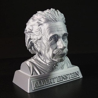 Einstein büst 3d Yazdır base supported heykel Tarih fizik karakter adam Sanat heykeller 3d print model - Mito3D