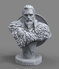 eivor bust assassins creed valhalla games vikings statue art sculptures 3d print model - Mito3D