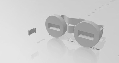 eko lunettes avec ekler lig of efsaneler lol ligi kostüm oyunu oyunlar oyuncaklar 3d print model - Mito3D