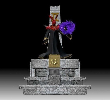 el patriarca caballeros del Zodíaco cavaleiros avô anime ouro Cavaleiros santo seiya jogos brinquedos 3d print model - Mito3D
