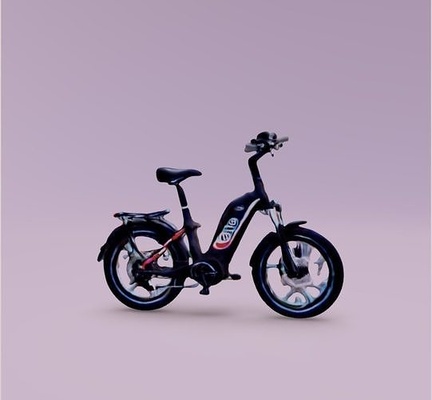 elétrico bicicleta motociclista roda moto motocicleta corrida esporte passeio sentado veículo ciclista pressa pneu velozes ciência engenharia 3d print model - Mito3D