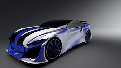 elektrik sürme araba konsept araç spor otomotiv yarış Araç kavramı arabası kavram 3d modern Solidworks cad Conceptcad konseptkarcad hobi kendin yap özerk kendine sürüş 3d print model - Mito3D