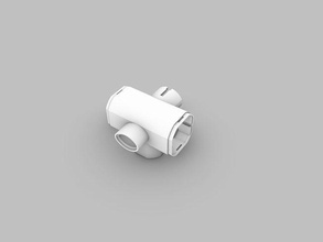 électrique bouchons isolé Plastique illustration électronique scientifique fermer blanc prise courant maison accessoires 3d print model - Mito3D