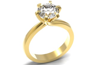 elegante 100 la joyería engagementring cad anillo proponer los anillos 3d print model - Mito3D