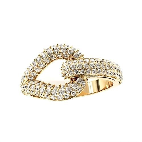 elegant fancy ring jewelry fashion girl bulgari 3dprint 3dfile free bvlgari rings silver precious printable jewel gold wedding luxury gem lighting solitaire 3D print model - Mito3D
