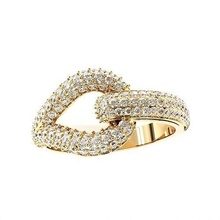 elegante lujoso anillo joyería joya Moda niña bulgari 3dprint 3dfile gratis bvlgari anillos plata precioso imprimible oro Boda lujo Encendiendo solitario 3d print model - Mito3D
