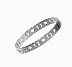 élégant cœur fantaisie bracelet bague diamant gemme pendentif mariage engagement bijou mode sterling vintag métal verre personnage femmes beauté 3d print model - Mito3D