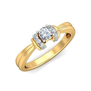 élégant luxe bague bijoux platine précieux gemme engagement or carat mariage brillant imprimable argent diamant mode bijou sterling anneaux 3d print model - Mito3D