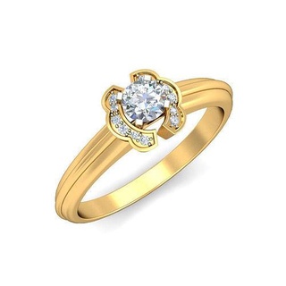 elegante luxo anel platina joalheria ouro gema brilhando precioso noivado pingente quilate prata imprimível brilhante diamante esterlina moda dedo beleza safira argolas 3d print model - Mito3D