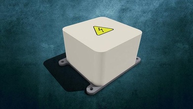 elektrobox wohnwagen elektro box camping caravan science 3d print model - Mito3D