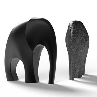 elefante decorativo animal interior escultura estatua naturaleza Roca impreso 3d decoración mamífero diseño safari Arte esculturas 3d print model - Mito3D