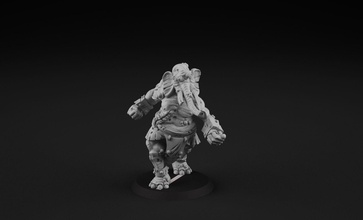 elephant 1 warhammer miniatures gameboard goblin nurgle blood bowl fantasy football miniature tabletop warghammer sla dlp hipoly poly elephnat games game accessories toys 3d print model - Mito3D