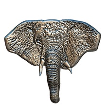 elefante ciondolo gioielli elefant natura animale africa ciondoli 3d print model - Mito3D