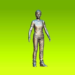 Ellie us jogos joel tlou personagem 3dprint esculturas tlou2 arte escultura thelastofus2 corpo 3d print model - Mito3D