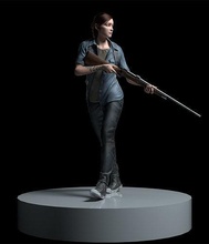ellie tlou2 mulher humano tlou arte figura ps4 modelo escultura impressão 3d imprimível esculturas jogos 3d print model - Mito3D