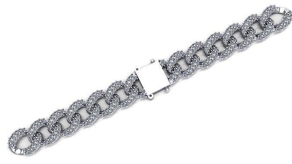 collegamento spillo braccialetto elocorrente braccialetti catena gioiello gioielleria collane 3d print model - Mito3D