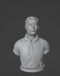 Elon misk Elonmusk Tesla boşluk kurucu Jeff Bezos Henry Ford yatırımcı martukerberg Sanat heykeller 3d print model - Mito3D