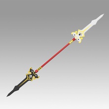 elsword ara haan spear cosplay weapon prop hobby-diy printable print replica mellee game hobby diy other 3d print model - Mito3D