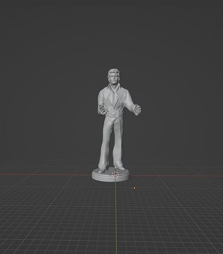 Elvis Presley elvis presley Rey rock and roll cantante Eric Clapton Michaeljackson incienso Arte esculturas 3D print model - Mito3D