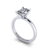 Esmeralda cortar jame diamante anillo joya compromiso Boda joyería plata oro enganchar Moda libra esterlina colgante pendiente collar belleza pendientes colgantes anillos 3d print model - Mito3D