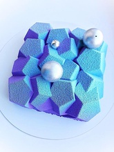 esmeralda de silicone, asse em forma hobby-diy assar o silício molde formulário bolo pastelaria emrald alimentos doces decoração hobby diy outros 3d print model - Mito3D