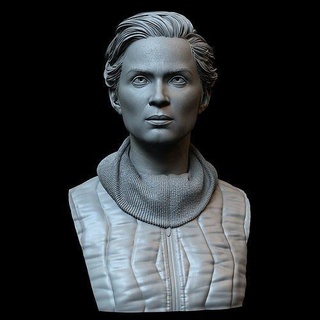 Emily stumpf Rita vrataski fullmetalbitch angelofverdun Edgeoftomorrow Büste Bildhauerei Kunst Skulptur 3dprinting Ähnlichkeit Porträt realistisch Detail Charakter Darsteller Skulpturen 3d print model - Mito3D