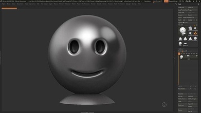 emoji smiling face 3d print model emoticon faces emotion icon message phone simbol love san valentin heart whatsapp app expresions character art sculptures 3d print model - Mito3D