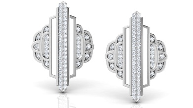 empress earring jewelry jewel silver gem white printable diamond ring black bracelet sapphire brilliant fashion beauty sterling ruby brillant bangle gold apparel earrings 3d print model - Mito3D