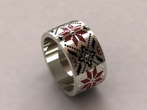 anillo de esmalte la joyería bajo el dedo diferentes oro plata los anillos 3d print model - Mito3D