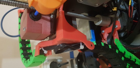 ender 3 extruder chain hobby-diy machinery technology plastic wire cable ender3 creality organize 3dprint cnc zaxis diy hobby mechanical parts 3d print model - Mito3D