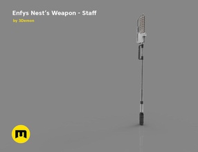 enfys nest weapon - 3d print model games-toys starwars movie games meleeweapon toys game accessories cosplay solo story star wars costume 3d print model - Mito3D