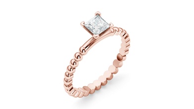 engagem anillo la joyería 3d brillante el clásico diamante compromiso gem de oro pera imprimible ronda plata square europa lujo los anillos 3d print model - Mito3D