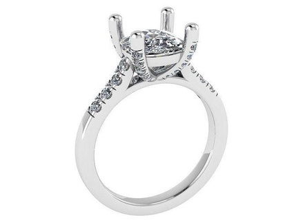 Engagement Diamant Ring 1169 Gold pflastern Schmuck Silber Herstellung Mode Design Juwel druckbar Sterling Armband kubanisch Ohrring Halskette Anhänger Ringe 3d print model - Mito3D