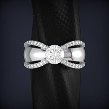 engagement diamond ring jewelry 3d print model printable silver gold wedding platinum elegant jewellery brilliant shining fashion beauty jewel gem accessory luxury precious rings 3d print model - Mito3D