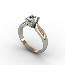 engagement Diamant Ringe Schmuck gem gold ring Silber genial Platin Diamant-ring Nashorn bedruckbar ist gold-ring matrox vray render stereoliteography 3d-drucken 3d-Modell rhino 3d print model - Mito3D