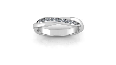 engagement mans ring schmuck mansring diamant realdiamond dimaondring bleiring silber mode ringe 3d print model - Mito3D