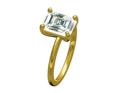 Engagement ring 15 Ring Gold Ringe Diamant Silber Schmuck Juwel Hochzeit Mode Schönheit engagem 3d print model - Mito3D