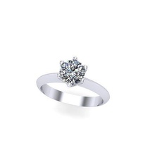 Fidanzamento squillare platino gioielleria lusso nozze oro diamante moda argento anelli 3d print model - Mito3D