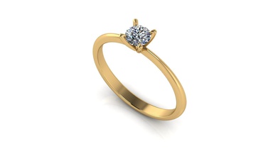 fidanzamento squillare gioielleria oro lusso nozze simbolo argento gioiello diamante gemma moda bellezza cad anelli 3d print model - Mito3D