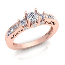 nişan yüzük mücevher düğün yazdırılabilir elmas gümüş altın takı angagem moda sterlin beyaz parlak kolye 3d print model - Mito3D