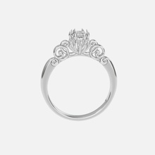 engagement ring aschenputtel kürbis wagen schmuck gold design juwel diamant brillant mode schönheit saphir vintag hochzeit ringe 3d print model - Mito3D