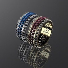engagement bague dessins composition Autoroute mode bijoux anneaux 3d print model - Mito3D