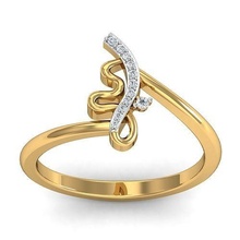 engagement bague solitaire diamant bijoux mariage mariée or tiffany platine anneaux argent imprimable gemme sterling brillant 3d print model - Mito3D