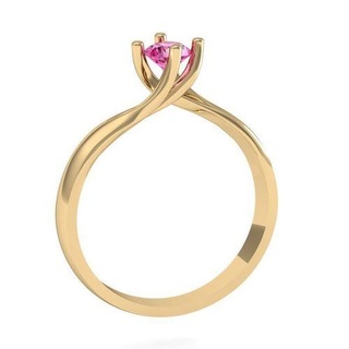 engagement ring jewelry female diamond printable high 3dm stl max rings cad wedding gems brillant exclusive fashion gold cnc 3d print model - Mito3D