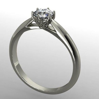 Engagement Ring Schmuck weiblich druckbar stl obj 3ds Ringe cad Hochzeit Edelsteine brillant exklusiv Mode Gold rhiho cnc Diamant 3d print model - Mito3D