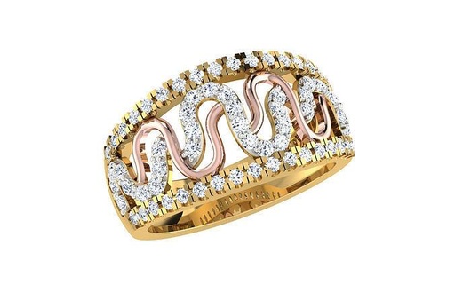 compromiso anillo oro joyeria ladis ladisring joyería joya anillos 3d print model - Mito3D