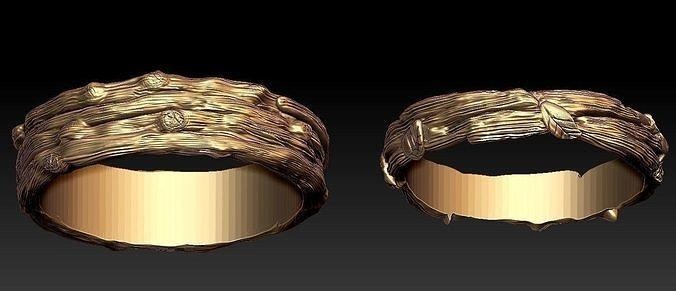 Fidanzamento squillare gioielleria oro stampabile diamante anelli nozze gemma brillante sterlina solitario moda bianca bellezza 3d print model - Mito3D