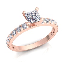 engagement bague bijou mariage bijoux diamant imprimable argent or engagem mode Collier sterling blanc bracelet beauté anneaux 3d print model - Mito3D
