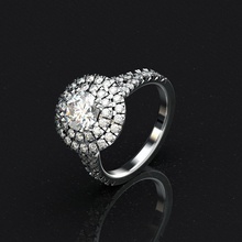 anillo de compromiso la joyería el diamante novia egagementring diamondring imprimible boda comprar 3d los anillos 3d print model - Mito3D